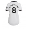 Manchester United Bruno Fernandes #8 Bortedrakt Kvinner 2022-23 Kortermet